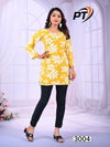 Dairy Milk Vol 3 By Pt 14 Kg Rayon Printed Short Ladies Top Wholesale Suppliers In Mumbai